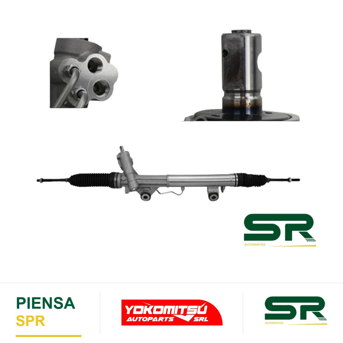 CAJA DE DIRECCIÓN HIDRÁULICA CON BIELETAS SIN TERMINALES P/ROSCA (EXPLORER 95-01 SPORT 95-03/MOUNTAINEER 97-01/MZ B2300-2500) RANGER 2/4WD 1991-2012 YOKOMITSU