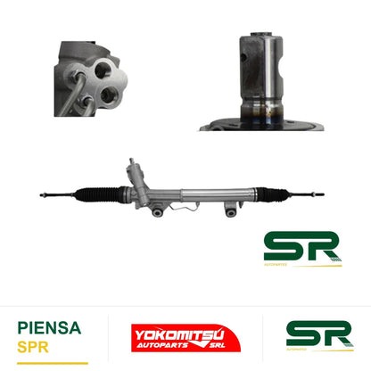 CAJA DE DIRECCIÓN HIDRÁULICA CON BIELETAS SIN TERMINALES P/ROSCA (EXPLORER 95-01 SPORT 95-03/MOUNTAINEER 97-01/MZ B2300-2500) RANGER 2/4WD 1991-2012 YOKOMITSU