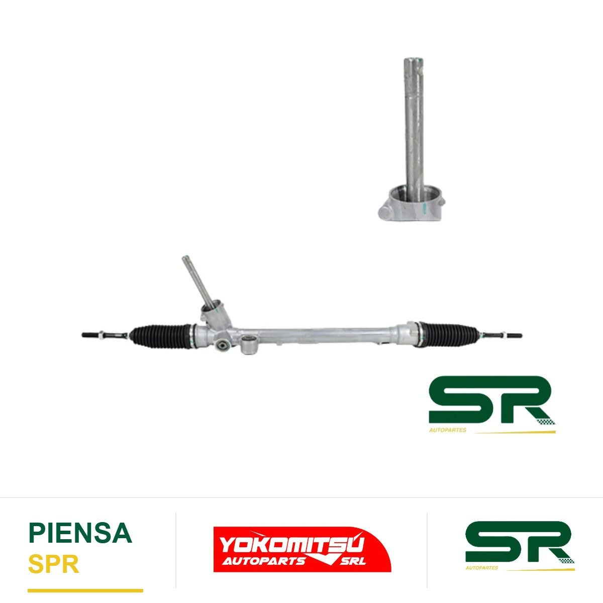 CAJA DE DIRECCIÓN ELECTROASISTIDA CON BIELETAS SIN TERMINALES MAZDA 2 1.5L 2012-2015 YOKOMITSU