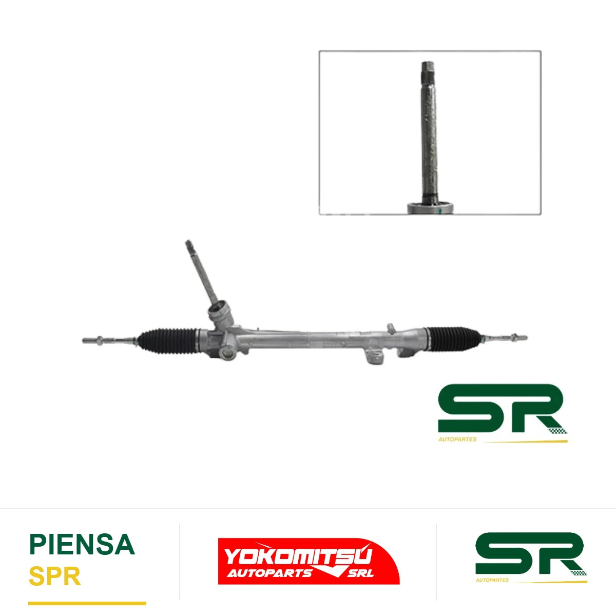 CAJA DE DIRECCIÓN ELECTROASISTIDA CON BIELETAS SIN TERMINALES CX-5 2.5L 2018-2025 YOKOMITSU