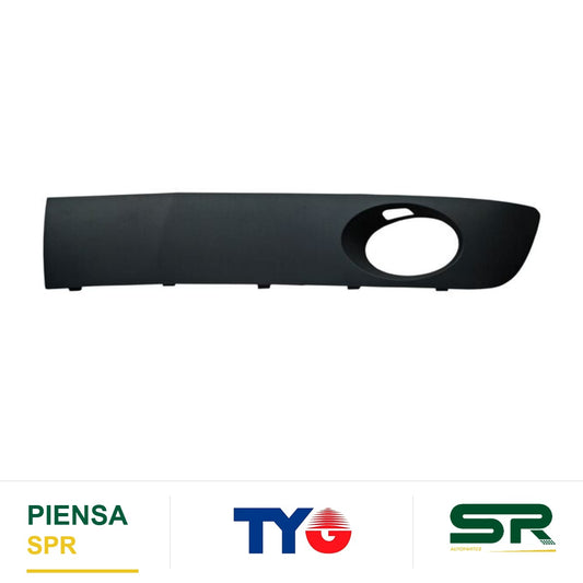 REJILLA IZQUIERDO PARA FARO DE NIEBLA VOLKSWAGEN TRANSPORTER 2010-2015 TYG