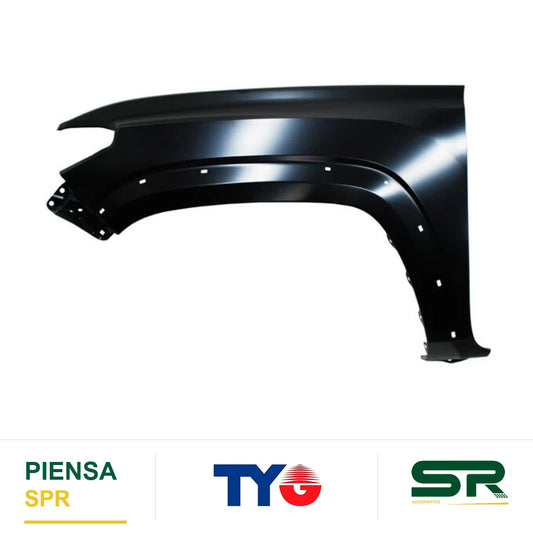 SALPICADERA IZQUIERDA TOYOTA TACOMA 2016-2023 C / HOYO P / MOLD TYG