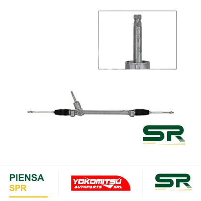 CAJA DE DIRECCIÓN ELECTROASISTIDA CON BIELETAS SIN TERMINALES SWIFT 1.0L/1.2L/1.4L 2018-2024 YOKOMITSU