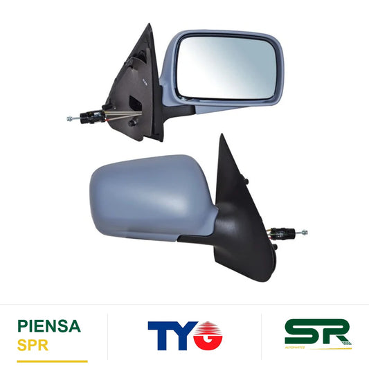 ESPEJO DERECHO CONTROL INTERIOR NEGRO VOLKSWAGEN DERBY 1999-2009 / VOLKSWAGEN IBIZA 1999-2009 / VOLKSWAGEN CORDOBA C 1999-2002 / VOLKSWAGEN CONTROL 1999-2002 TYG