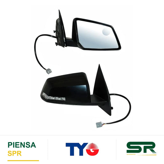 ESPEJO DERECHO ELÉCTRICO 7 PINES CON DIRECCIONAL CON DESEMPAÑANTE CON SENSOR DE PUNTO CIEGO CHEVROLET TRAVERSE 2009-2017 / CHEVROLET ACADIA 2007-2016 TYG