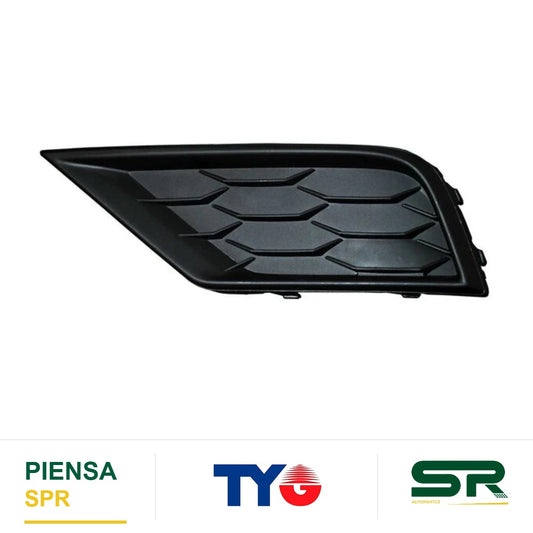 REJILLA IZQUIERDO SIN HOYO PARA SENSOR VOLKSWAGEN TIGUAN 2018-2021 TYG