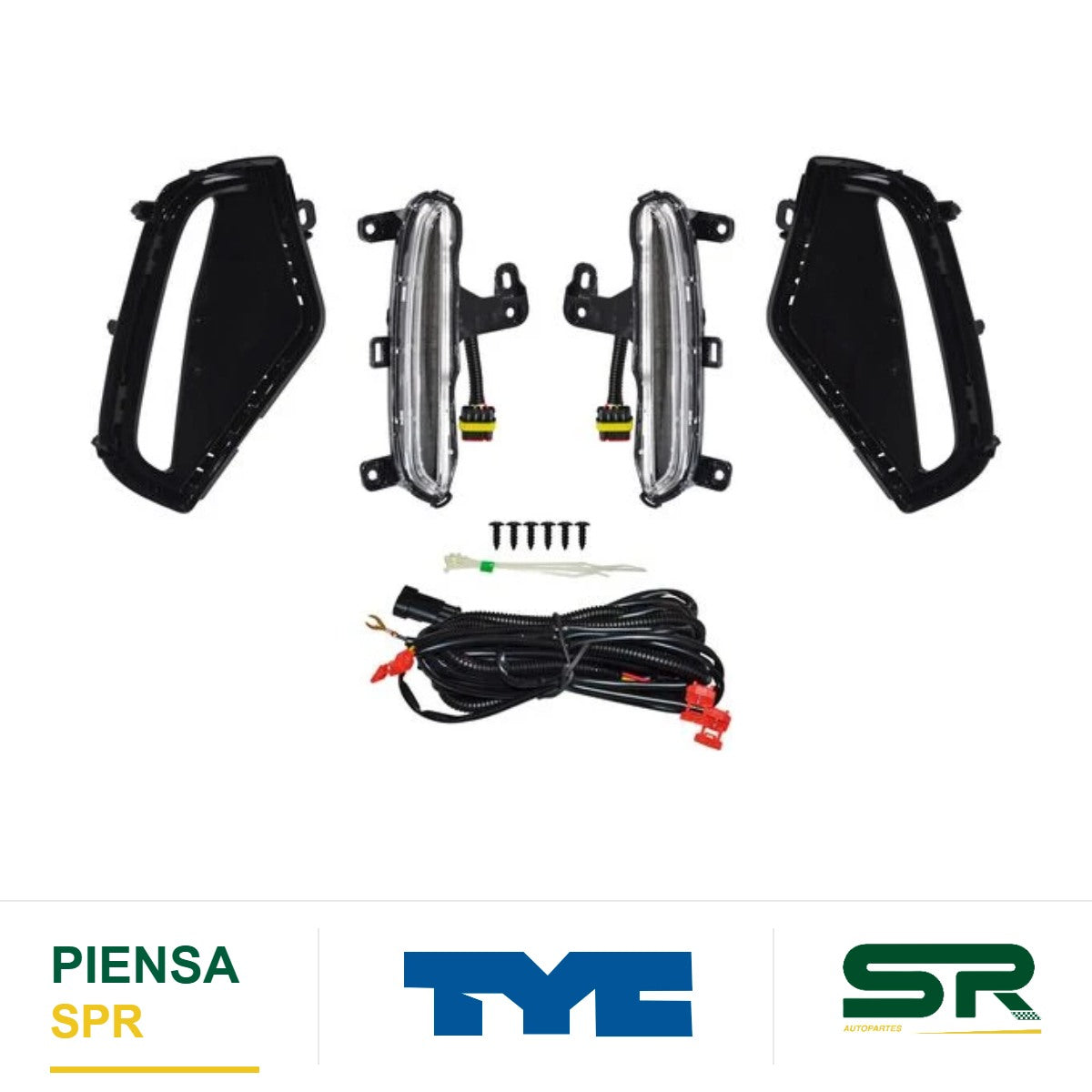 FARO DE NIEBLA JUEGO LED TOYOTA RAV-4 2019-2021 LE / XLE TYC