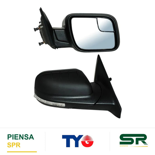 ESPEJO DERECHO ELÉCTRICO CON DIRECCIONAL CON DESEMPAÑANTE AUTOABATIBLE PARA PINTAR CON SENSOR DE PUNTO CIEGO CON MEMORIA CON LUZ INFERIOR FORD EXPLORER LIMITED 2011-2015 / FORD XLT 2011-2015 / FORD 3 2011-2015 TYG