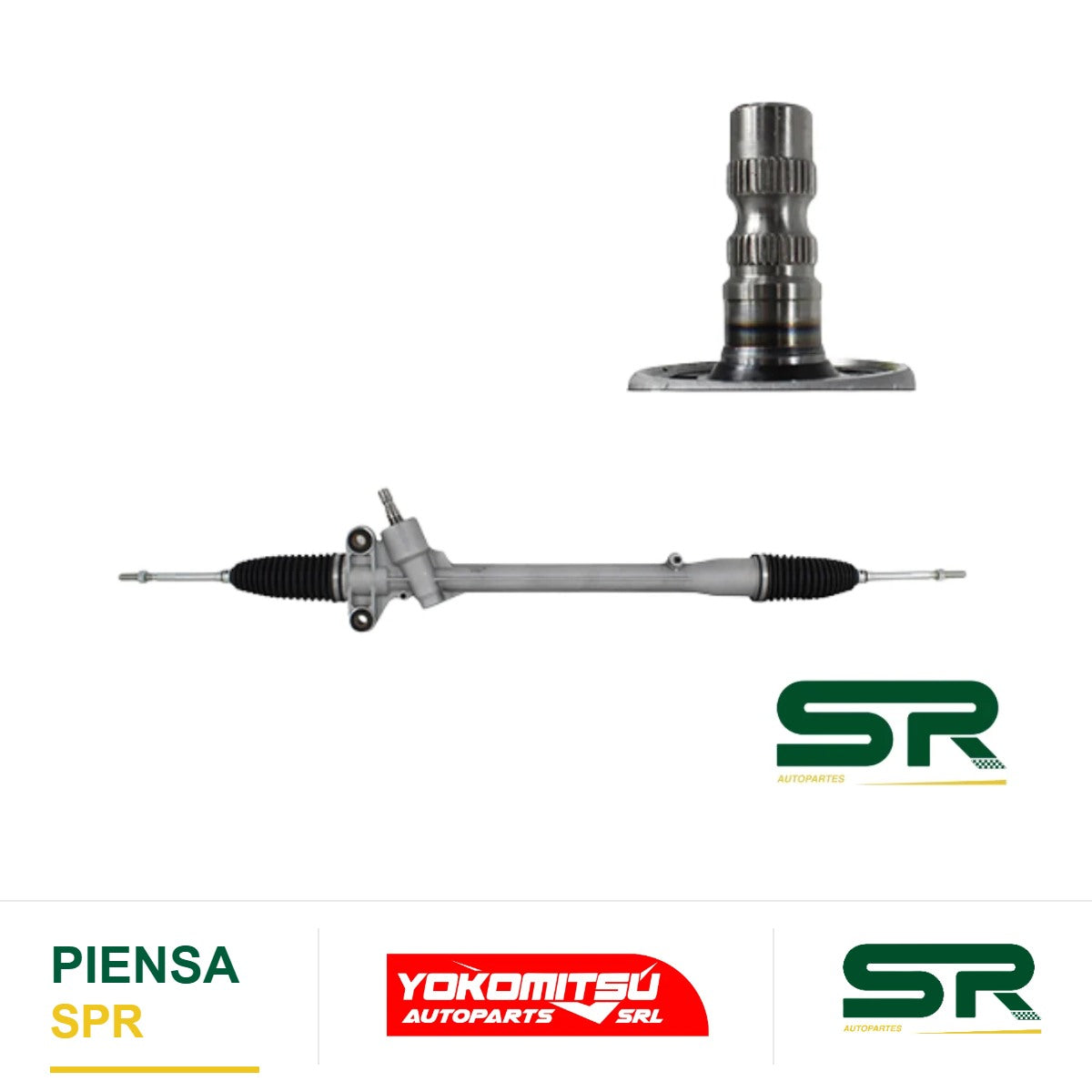 CAJA DE DIRECCIÓN ELECTROASISTIDA CON BIELETAS SIN TERMINALES AVANZA 1.5L 2012-2021 YOKOMITSU