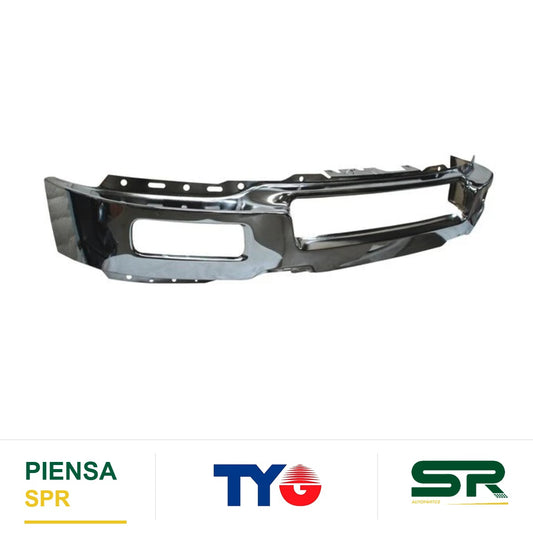 DEFENSA DELANTERA CROMADA PARA FARO DE NIEBLA RECTANGULAR FORD PICKUP 2004-2007 LOBO TYG
