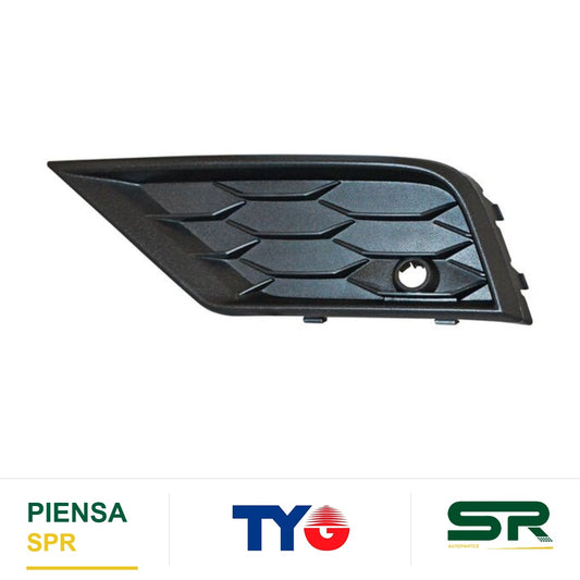REJILLA IZQUIERDO CON HOYO PARA SENSOR VOLKSWAGEN TIGUAN 2018-2021 TYG