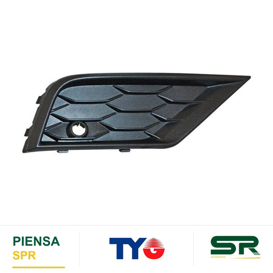 REJILLA DERECHO CON HOYO PARA SENSOR VOLKSWAGEN TIGUAN 2018-2021 TYG