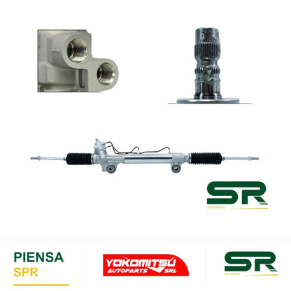 CAJA DE DIRECCIÓN HIDRÁULICA CON BIELETAS SIN TERMINALES HILUX 2/4WD 2.7L/2.8L 2016-2025 YOKOMITSU