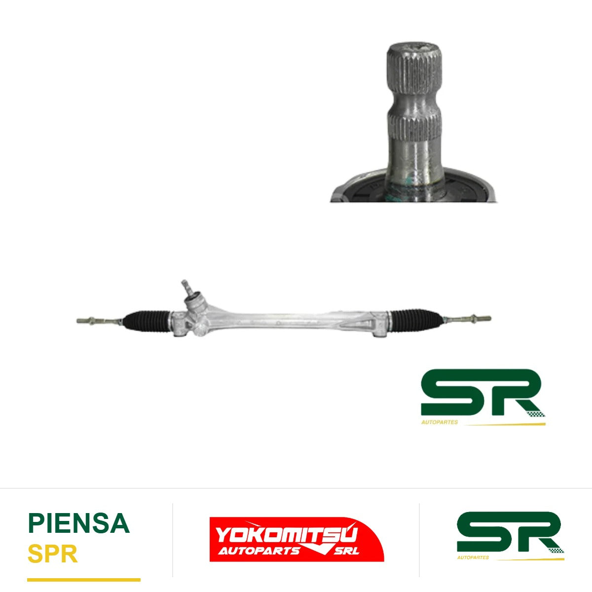 CAJA DE DIRECCIÓN ELECTROASISTIDA CON BIELETAS SIN TERMINALES RAV-4 2.4L/3.5L 2006-2012 YOKOMITSU