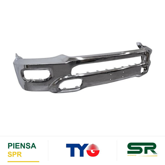 DEFENSA DELANTERA CROMADA DODGE PICKUP 2019-2024 RAM 1500 TYG