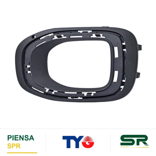 REJILLA IZQUIERDO PARA FARO DE NIEBLA CROMADA VOLKSWAGEN TCROSS 2020-2024 S / MOLD TYG