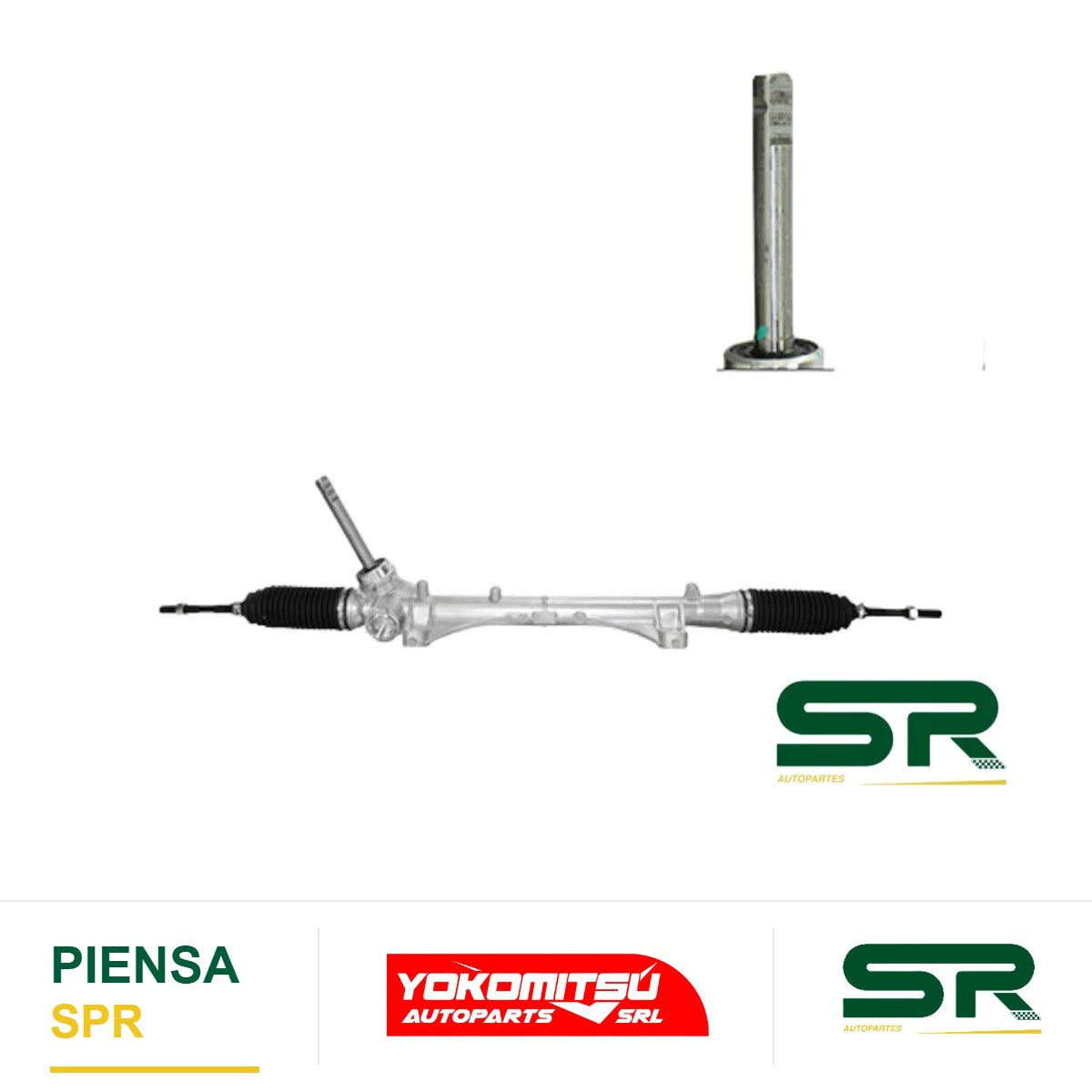 CAJA DE DIRECCIÓN ELECTROASISTIDA CON BIELETAS SIN TERMINALES SENTRA B-17 1.8L 2013-2020 YOKOMITSU