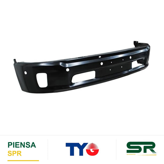 DEFENSA DELANTERA NEGRA PARA FARO DE NIEBLA CON HOYO PARA SENSOR DODGE PICKUP 2013-2019 TYG