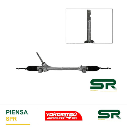 CAJA DE DIRECCIÓN ELECTROASISTIDA CON BIELETAS SIN TERMINALES KICKS 1.6L 2017-2024 YOKOMITSU