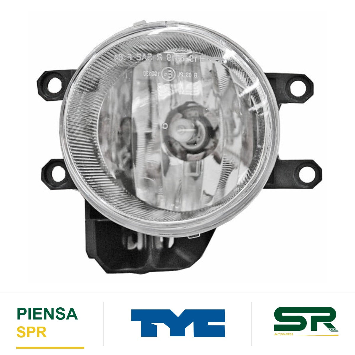 FARO DE NIEBLA IZQUIERDO CON FOCO TOYOTA PRIUS 2014-2015 C / BASE TYC