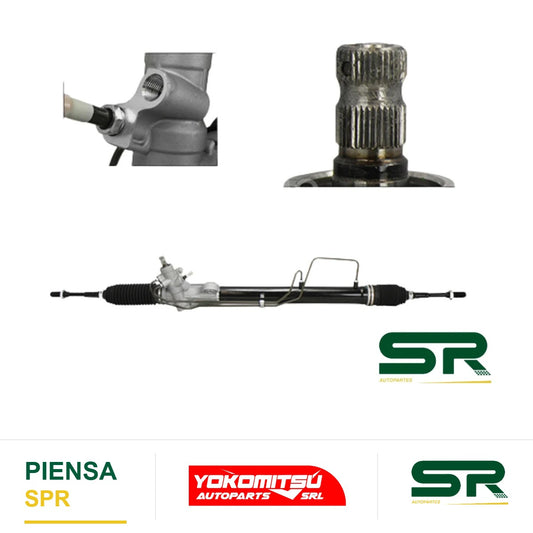 CAJA DE DIRECCIÓN HIDRÁULICA CON BIELETAS SIN TERMINALES CHASIS LARGO (ANCHO) NV-350 2.5L 2013-2025 YOKOMITSU