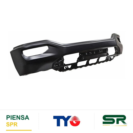 DEFENSA DELANTERA NEGRA PARA FARO DE NIEBLA SIN HOYO PARA SENSOR GMC 2014-2018 SIERRA TYG