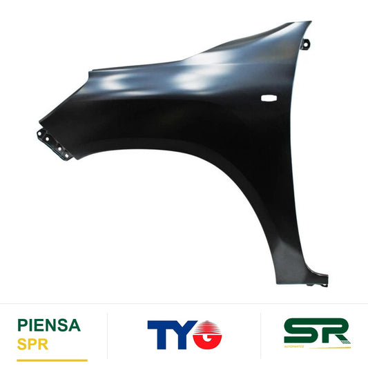 SALPICADERA IZQUIERDA TOYOTA HILUX 2016-2024 C / HOYO P / 1 / 4 CAB SENCILLA TYG