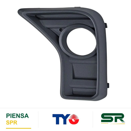 REJILLA IZQUIERDO PARA FARO DE NIEBLA VOLKSWAGEN SAVEIRO 2024-2026 AGT TYG