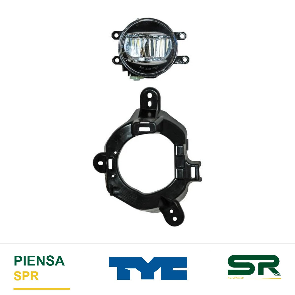 FARO DE NIEBLA IZQUIERDO LED TOYOTA LAND CRUISER 16 C / BASE TYC