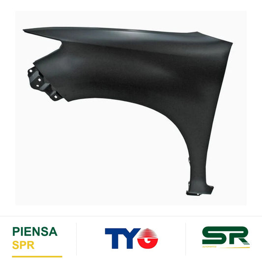 SALPICADERA IZQUIERDA TOYOTA HILUX 2012-2015 S / HOYO P / 1 / 4 LAT S / HOYO P / MOLD TYG