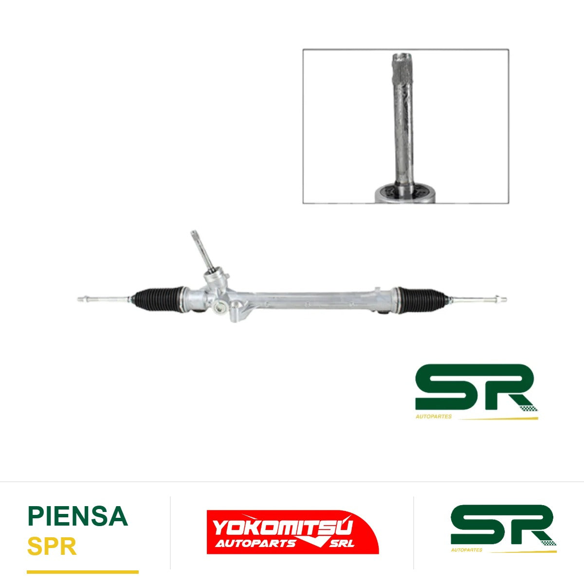 CAJA DE DIRECCIÓN ELECTROASISTIDA CON BIELETAS SIN TERMINALES (MG GT 1.5L 22-25) MG 5 1.5L 2021-2025 YOKOMITSU