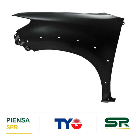 SALPICADERA IZQUIERDA TOYOTA HILUX 2012-2015 S / HOYO P / 1 / 4 LAT C / HOYO P / MOLD TYG