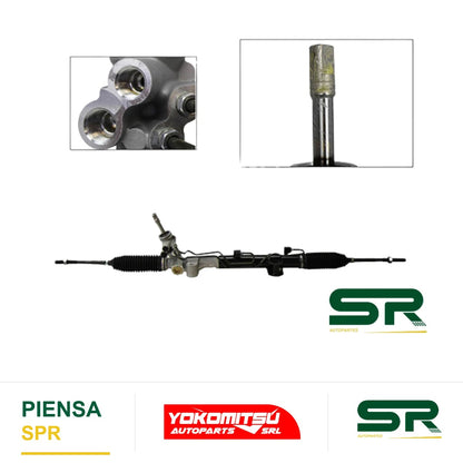 CAJA DE DIRECCIÓN HIDRÁULICA CON BIELETAS SIN TERMINALES (AVENGER 07-14/SEBRING 07-14/200 11-14) JOURNEY 2.4L/3.5L/3.6L 2011-2020 YOKOMITSU