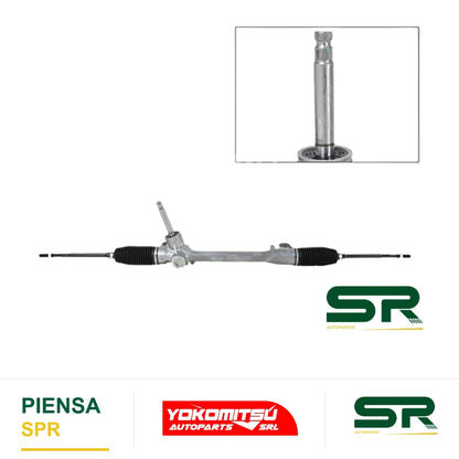 CAJA DE DIRECCIÓN ELECTROASISTIDA CON BIELETAS SIN TERMINALES (MT MIRAGE-G4 15-24) ATTITUDE 1.2L 2015-2024 YOKOMITSU