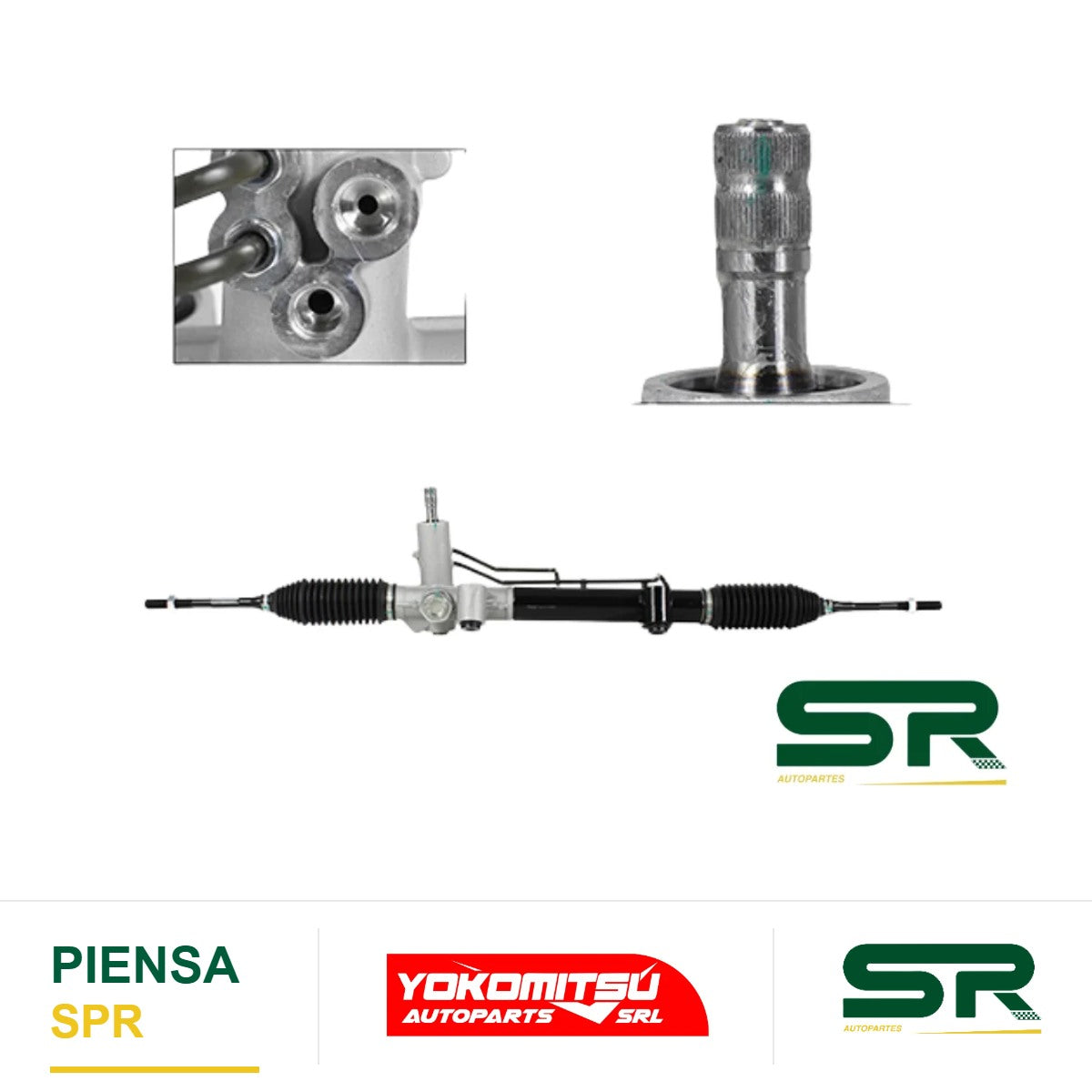 CAJA DE DIRECCIÓN HIDRÁULICA CON BIELETAS SIN TERMINALES (VISION/PROMASTER RAPID/UNO/PALIO/STRADA/ALBEA/PALIO ADVENTURE 04-20) RAM 700 1.6L 2015-2020 YOKOMITSU