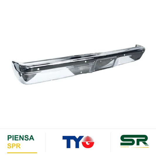 DEFENSA DELANTERA CROMADA LISA CHEVROLET PICKUP 1983-1991 TYG