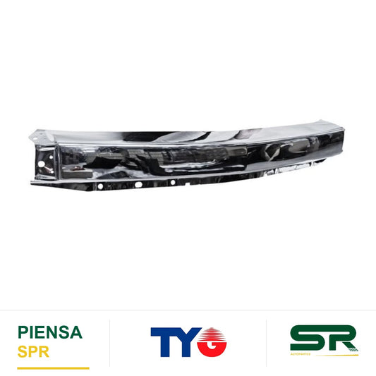 DEFENSA DELANTERA CENTRAL SIN HOYO CROMADA CHEVROLET PICKUP 2500 / 3500 2007-2013 TYG