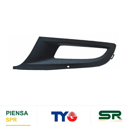 REJILLA IZQUIERDO PARA FARO DE NIEBLA VOLKSWAGEN POLO 2013-2014 537 TYG