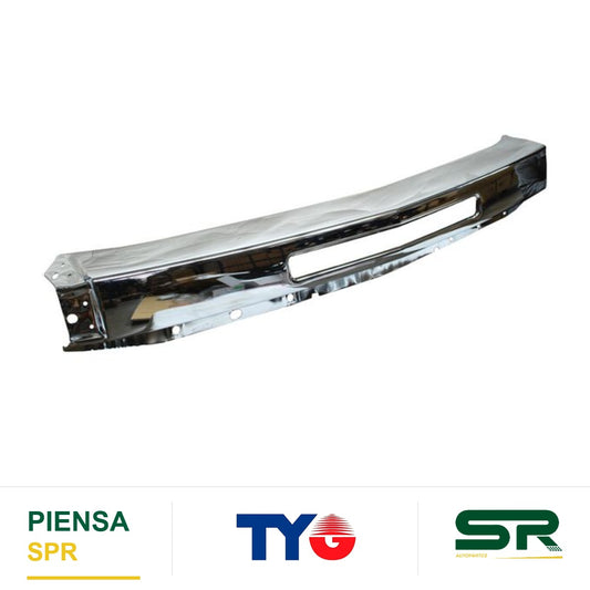 DEFENSA DELANTERA CENTRAL CON HOYO CROMADA CHEVROLET PICKUP 2500 / 3500 2007-2013 TYG