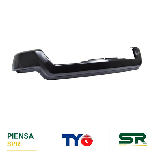 DEFENSA DELANTERA SIN HOYO PARA SENSOR NEGRA CHEVROLET PICKUP 2023-2024 TYG