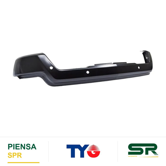 DEFENSA DELANTERA CON HOYO PARA SENSOR NEGRA CHEVROLET PICKUP 2023-2024 TYG
