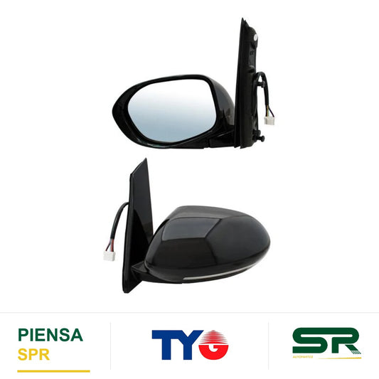 ESPEJO IZQUIERDO ELÉCTRICO CON DIRECCIONAL CON DESEMPAÑANTE PARA PINTAR CON MEMORIA HONDA ODYSSEY TOURING 2014-2017 / HONDA EX-L 2014-2017 / HONDA SE 2014-2017 / HONDA EX 2014-2017 TYG