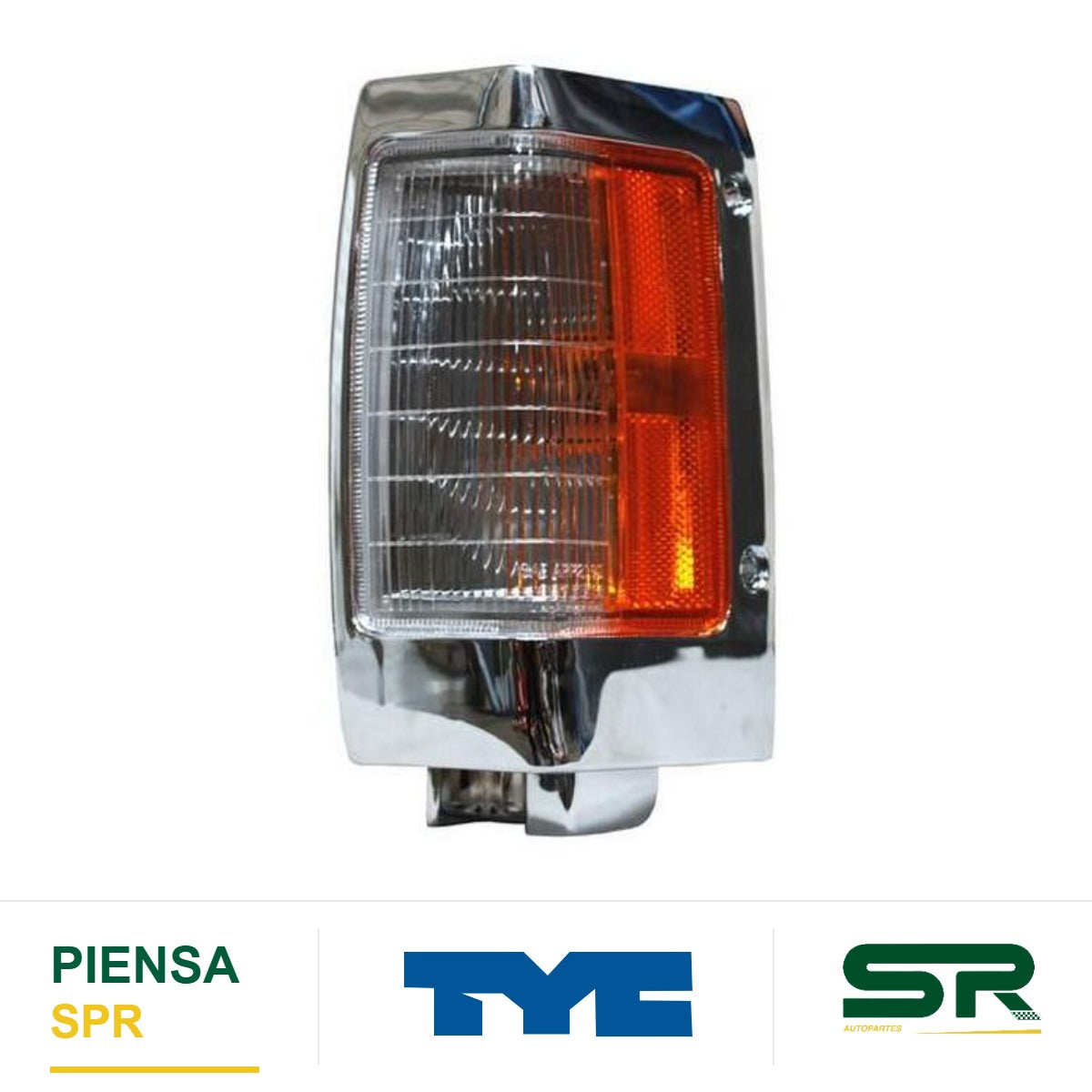 CUARTO PUNTA IZQUIERDO CROMADO BICOLOR ALD264 NISSAN PU D21 1990-2008 TYC