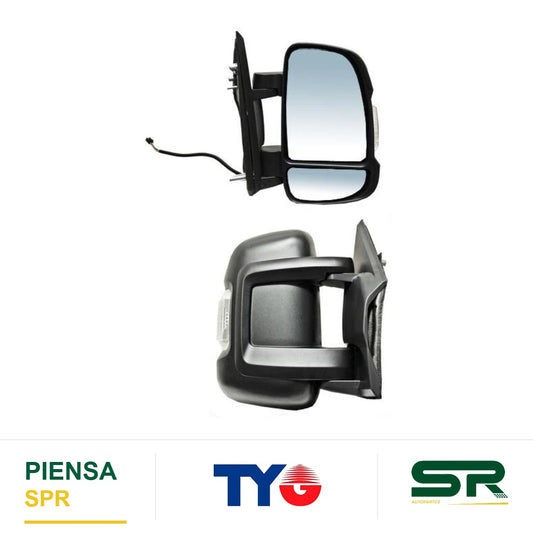 ESPEJO DERECHO MANUAL SIN CONTROL CON DIRECCIONAL DODGE MANAGER 2009-2024 / DODGE FIAT DUCATO 2006-2024 / DODGE RAM PROMASTER 2014-2023 TYG