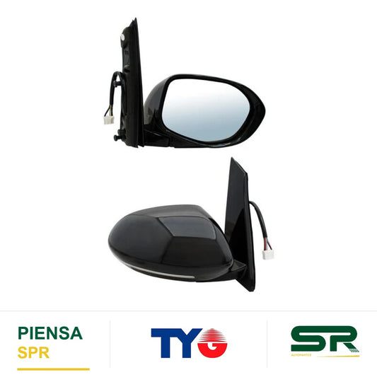ESPEJO DERECHO ELÉCTRICO CON DIRECCIONAL CON DESEMPAÑANTE PARA PINTAR CON MEMORIA HONDA ODYSSEY TOURING 2014-2017 / HONDA EX-L 2014-2017 / HONDA SE 2014-2017 / HONDA EX 2014-2017 TYG
