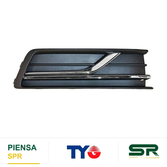 REJILLA DERECHO SIN HOYO VOLKSWAGEN PASSAT 2016-2019 P / FARO TYG