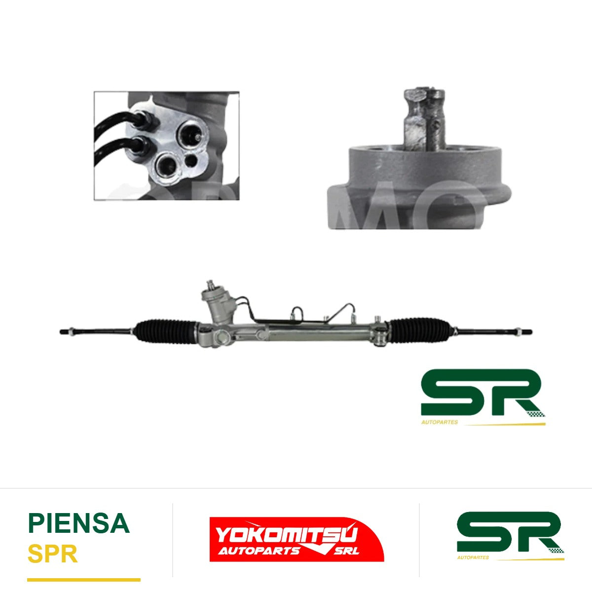 CAJA DE DIRECCIÓN HIDRÁULICA CON BIELETAS SIN TERMINALES (MARINER 05-07/TRIBUTE 01-12) ESCAPE 2.0L/2.3L/3.0L 2001-2007 YOKOMITSU