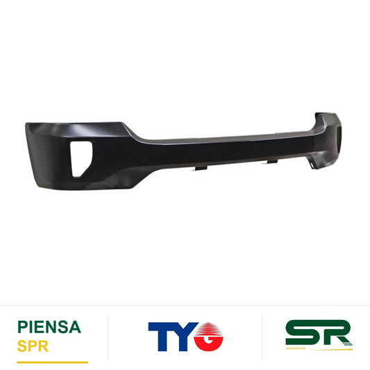 DEFENSA DELANTERA NEGRA PARA FARO DE NIEBLA SIN HOYO PARA SENSOR CHEVROLET PICKUP 2016-2018 1500 TYG
