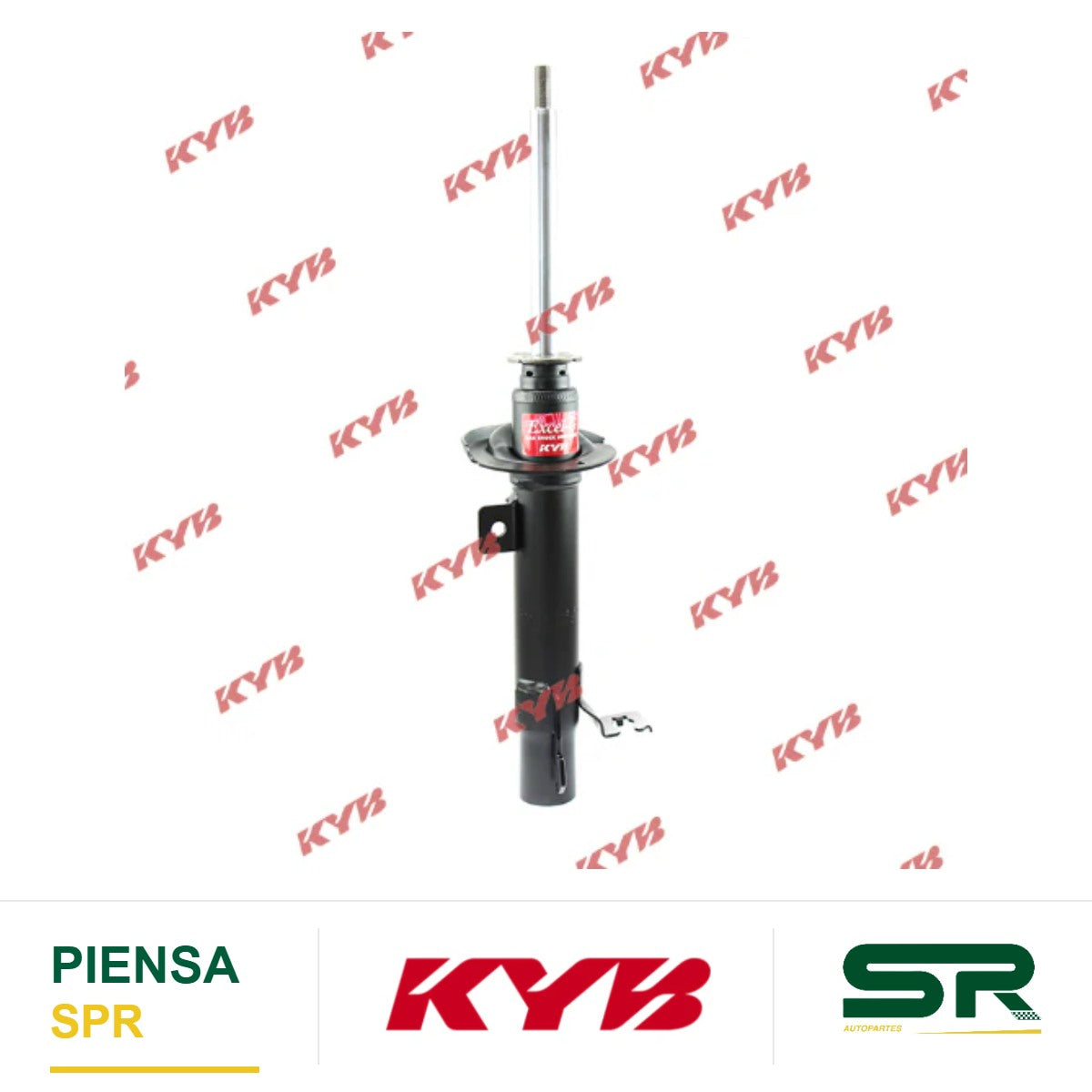 AMORTIGUADOR DELANTERO IZQUIERDO GAS EXCEL-G FORD FIESTA IKON INDIA (2012-2015). 7000656 4009099 SAFETY KYB