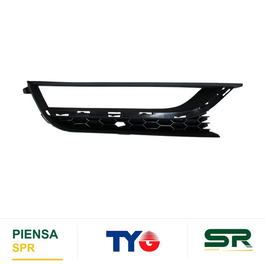 REJILLA DERECHO PARA FARO DE NIEBLA CROMADA VOLKSWAGEN PASSAT 2012-2015 S / MOLD PANAL TYG